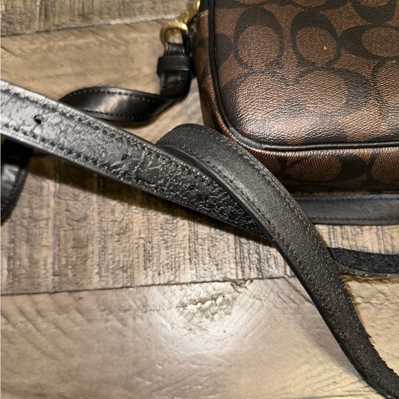 Coach Jamie Camera Black and Brown Crossbody Bag🌷 - Picture 5 of 15